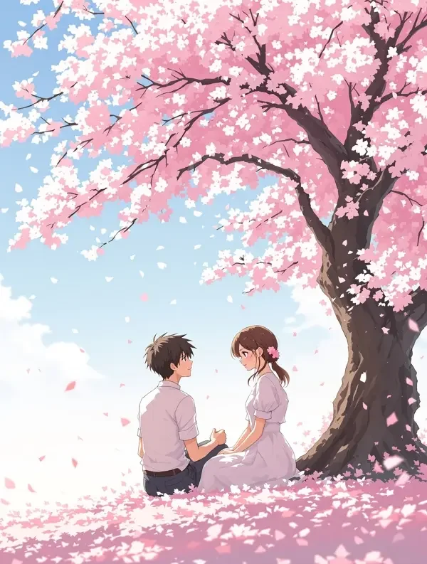 樱花树下 高清封面